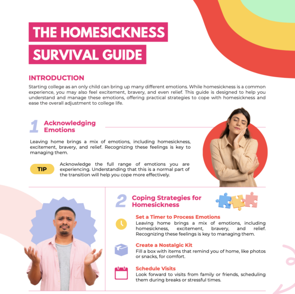 THE HOMESICKNESS SURVIVAL GUIDE